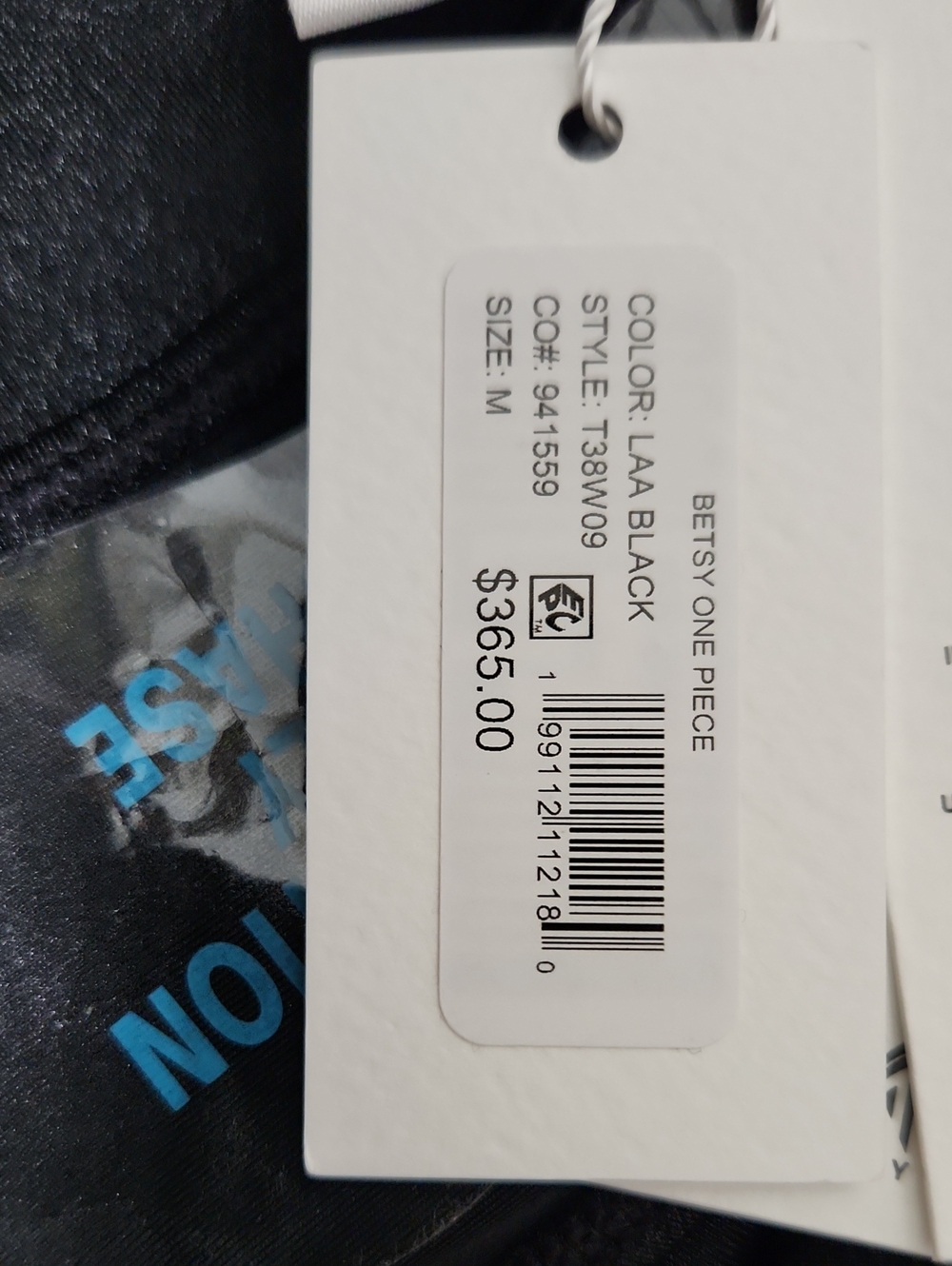 NWT Milly Betsy One Piece Swimsuit. Size M - Picture 13 of 13